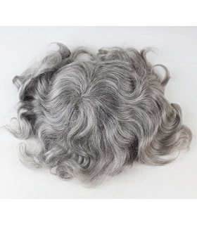 کلاه گیس ساینو آرت مردانه مدل تکه ای وسط سر SinoArt Pure Human Hair Toupee Hairpiece Men s Wig