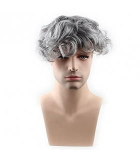 کلاه گیس ساینو آرت مردانه مدل تکه ای وسط سر SinoArt Pure Human Hair Toupee Hairpiece Men s Wig