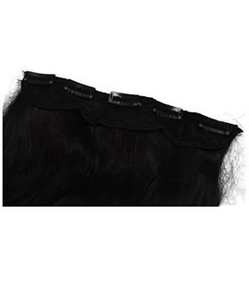 اکستنشن توگو مدل یکسره و کلیپسی صاف بلند TOOGOO Black Straight Head Clip In Hair Extensions