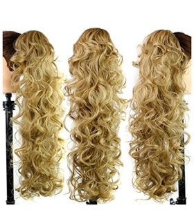 اکستنشن توگو مدل دم اسبی بلند و فرفری TOOGOO Fake Curly Hair Extensions Pony Tail