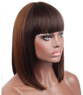 کلاه گیس کالیس زنانه مدل کوتاه لخت و چتری دار Kalyss Synthetic Short Straight Wig For Women