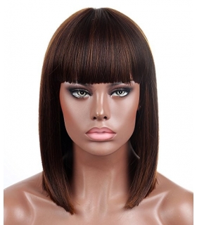 کلاه گیس کالیس زنانه مدل کوتاه لخت و چتری دار Kalyss Synthetic Short Straight Wig For Women