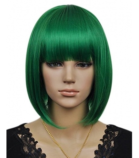 کلاه گیس کالیس زنانه مدل کوتاه لخت و چتری دار Kalyss Kanekalon Synthetic Short Straight Wig