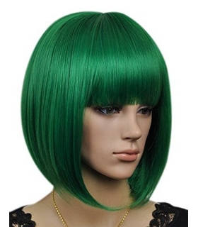 کلاه گیس کالیس زنانه مدل کوتاه لخت و چتری دار Kalyss Kanekalon Synthetic Short Straight Wig