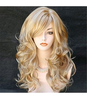 کلاه گیس کالیس زنانه مدل بلند و مجعد فردار  Kalyss Long Curly Wavy Synthetic Hair Wig