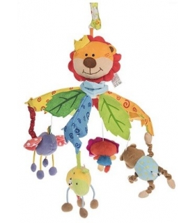 آویز تخت موزیکال آنجیولتو طرح شیر Angioletto 788 Lion Musical Mobile