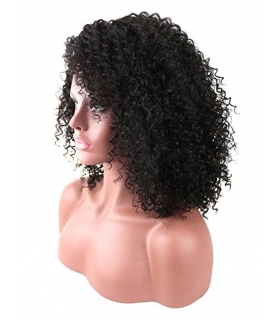 کلاه گیس کالیس زنانه مدل فرفری متوسط Kalyss Synthetic Afro Curly Wig