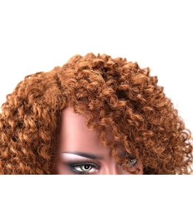 کلاه گیس کالیس زنانه مدل فرفری متوسط Kalyss Synthetic Afro Curly Wig