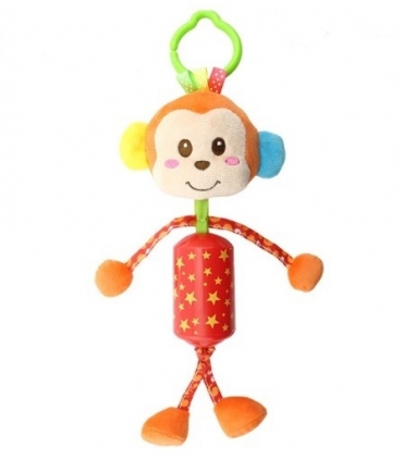 آویز کریر جغجغه ای هپی مانکی طرح میمون Happy Monkey 1921 Monkey Hanging Carrier