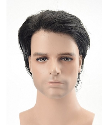 کلاه گیس لرد هیر مردانه مدل تکه ای مخصوص وسط سر Lordhair Toupee Super Thin Mens wig