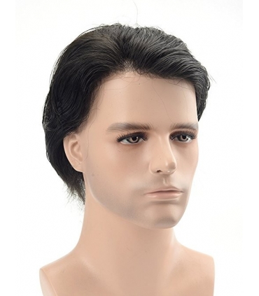 کلاه گیس لرد هیر مردانه مدل تکه ای مخصوص وسط سر Lordhair Toupee Super Thin Mens wig