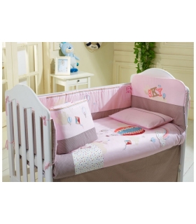سرویس خواب 6 تکه کارترلیب طرح بالن Carterliebe B14-116 Baby Bed Set 6 Pieces