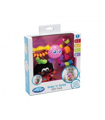 ست جغجغه و دندان گیر پلی گرو Playgro 1894 Gift Pack Rattles