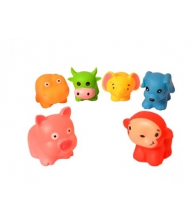 اسباب بازی حمام 6 عددی طرح حیوانات Animals 1382 TubToys 6 Pcs