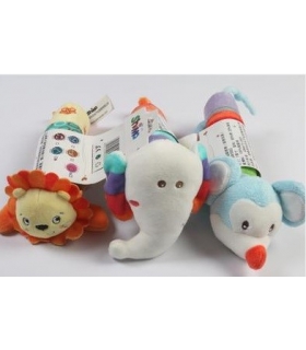 جغجغه سوسیسی شیما طرح حیوانات Shima 1812 Animals Squeaker Rattle