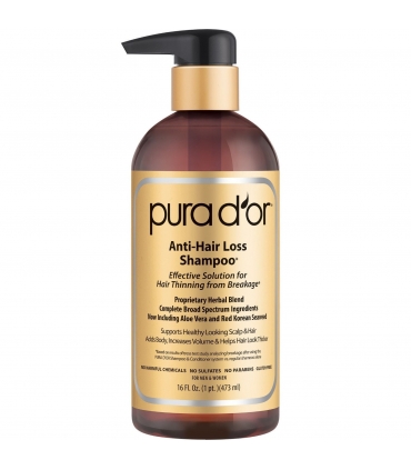 شامپو ضد ریزش مو مردان ارگانیک Pura D'or Anti-Hair Loss Premium Organic Argan Oil Shampoo