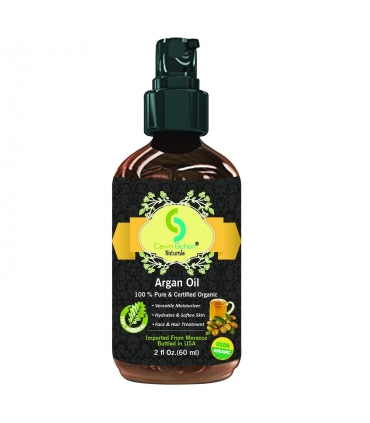 روغن آرگان مراکشی ارگانیک کوین شون برای پوست و مو Cavin Schon Organic Moroccan Argan Oil