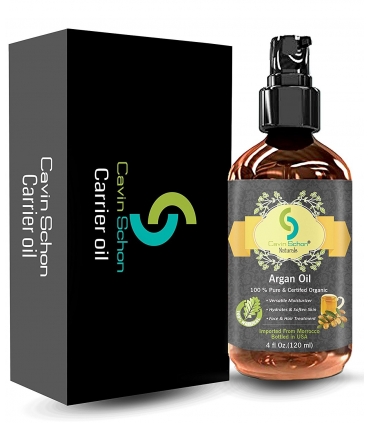 روغن آرگان مراکشی ارگانیک کوین شون برای پوست و مو Cavin Schon Organic Moroccan Argan Oil