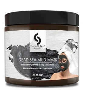 ماسک لجن دریایی کوین شون برترین پاک کننده صورت Cavin Schon Dead Sea Mud Mask Premium Quality Facial Cleanser