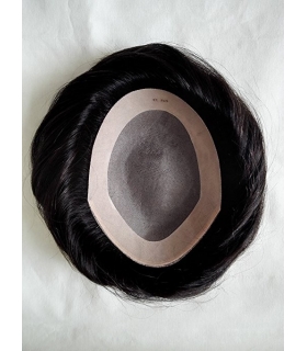 پروتز موی مردانه لومنگ مشکی طبیعی با ماندگاری بالا Lumeng Wigs Super Durable Off Black