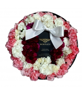 گیفت ست عطر و گل میخک مینیاتوری