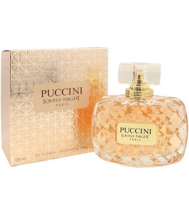 عطر و ادکلن زنانه پوچینی لاولی نایت گلد Puccini Lovely Night Gold Eau De Parfum For Women