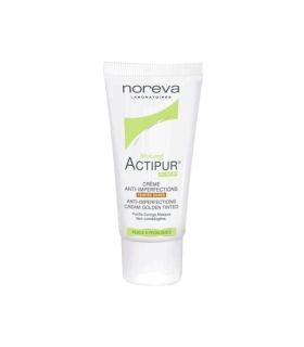 کرم ضد جوش نوروا اکتی پور Noreva Actipur Golden Tinted Anti Acne Cream