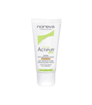 کرم ضد جوش نوروا اکتی پور Noreva Actipur Golden Tinted Anti Acne Cream