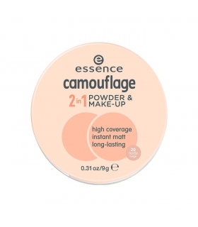 کرم پودر دوکاره اسنس کموفلاژ Essence Camoflage 2 in 1 Powder and Make Up 20