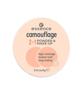 کرم پودر دوکاره اسنس کموفلاژ Essence Camoflage 2 in 1 Powder and Make Up 10