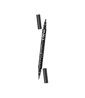 خط چشم ماژیکی اسنس دو در یک Essence 2in1 Eyeliner Pen