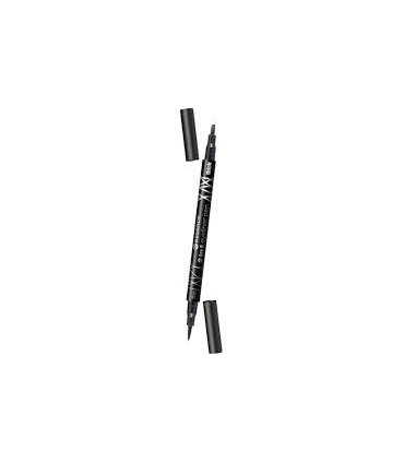 خط چشم ماژیکی اسنس دو در یک Essence 2in1 Eyeliner Pen