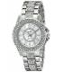 ساعت مچی زنانه ایکس او ایکس او 5746 نگین دار XOXO Women's XO5746 Silver-Tone Bracelet Watch