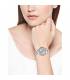 ساعت مچی زنانه ایکس او ایکس او 5746 نگین دار XOXO Women's XO5746 Silver-Tone Bracelet Watch