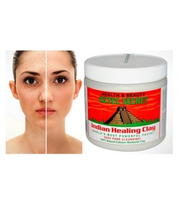 ماسک خاک رس شفابخش هندی آزتک سیکرت ztec Secret - Indian Healing Clay
