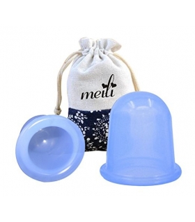 ماساژور فنجانی ضد سلولیت میلی MEILI 2pcs Silicone Anti Cellulite Cup Massager