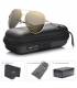 عینک آفتابی زنانه مردانه لوئنکس پولارایزد LUENX Aviator Polarized Sunglasses 