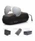 عینک آفتابی زنانه مردانه لوئنکس پولارایزد LUENX Aviator Polarized Sunglasses 