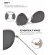 عینک آفتابی زنانه مردانه لوئنکس پولارایزد LUENX Aviator Polarized Sunglasses 