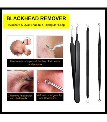 ست پاکسازی پوست اله سی ElleSye 6 PCS Pimple Comedone Extractor