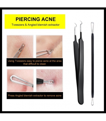 ست پاکسازی پوست اله سی ElleSye 6 PCS Pimple Comedone Extractor