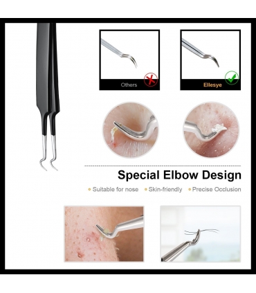 ست پاکسازی پوست اله سی ElleSye 6 PCS Pimple Comedone Extractor