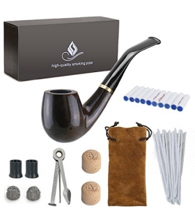 ست پیپ جویولدلف همراه کلیه لوازم جانبی Joyoldelf Wooden Tobacco Smoking Pipe Set W0301
