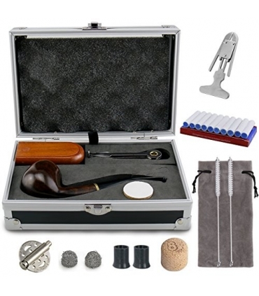 ست پیپ جویولدلف همراه کلیه لوازم جانبی Joyoldelf Wooden Tobacco Smoking Pipe Set XX025