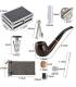 ست پیپ جویولدلف همراه کلیه لوازم جانبی Joyoldelf Wooden Tobacco Smoking Pipe Set XX025