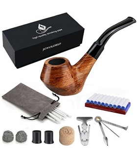 ست پیپ جویولدلف همراه کلیه لوازم جانبی Joyoldelf Wooden Tobacco Smoking Pipe Set XX027