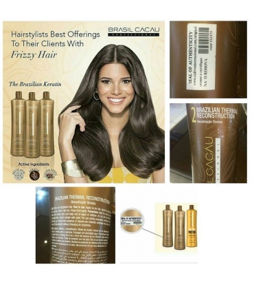 پک کراتین مو کادیوو برزیل کاکائو Cadiveu Brasil Cacau Keratin Kit
