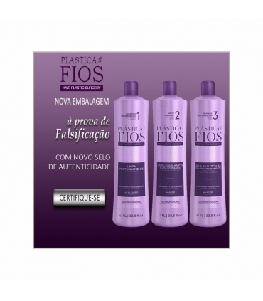 پک کراتین مو کادیوو پلاستیکا دز فیوز Cadiveu Plastica Dos Fios Keratin Kit