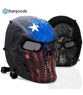 ماسک صورت استارگودز ایرسافت طرح اسکلت Stargoods Skeleton AirSoft Mask