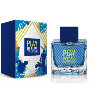 عطر و ادکلن مردانه آنتونیو باندراس پلی این بلو سداکشن Antonio Banderas Play In Blue Seduction for Men